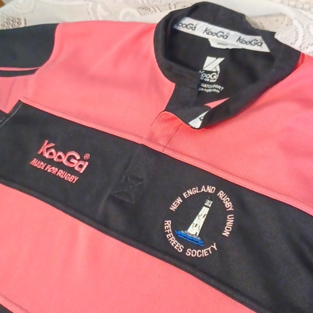 New England Rugby Union Referee Match Shirt 6892